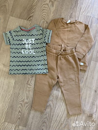 Пакет одежды на мальчика 86