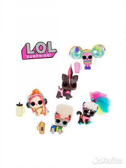 Кукла lol питомцы Littlest Pet Shop