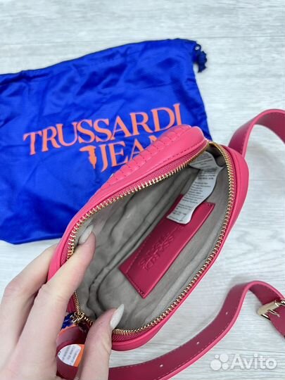 Новая Trussardi Jeans Поясная Сумка