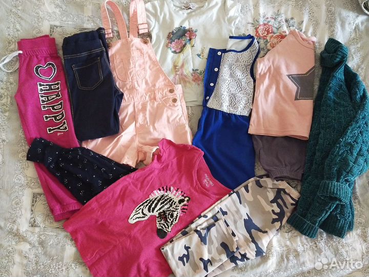Вещи пакетом для девочки 5-7 лет
