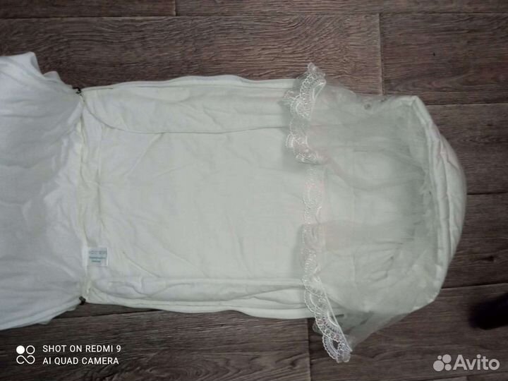 Зимний конверт на выписку