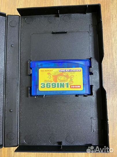 Картридж для Game boy advance 369 в 1