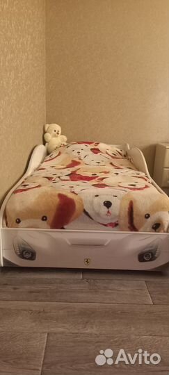 Детская кровать машинка бу