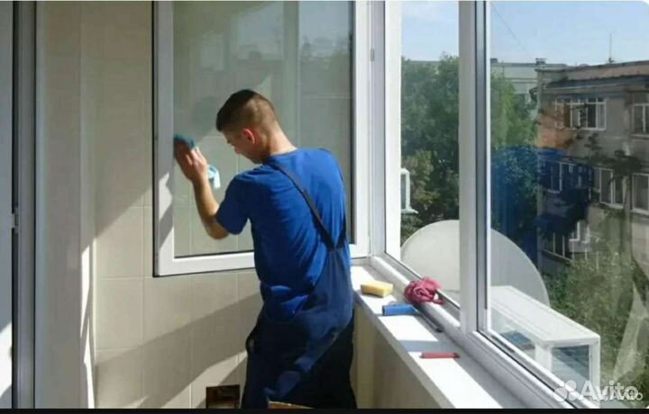 Мойка окон мытьё окон мытье балконов