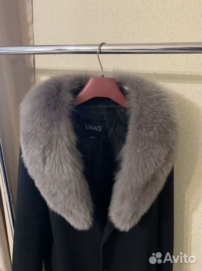 Меховой воротник песец