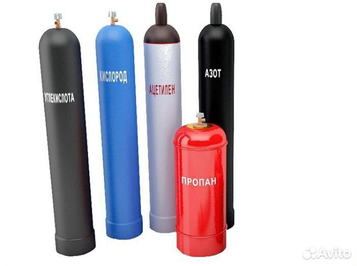 Заправка и обмен газовых баллонов кислород