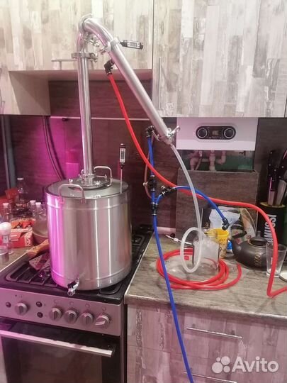 Дистиллятор самогонный аппарат колонна