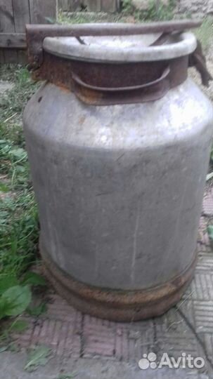 Бедон алюминиевый