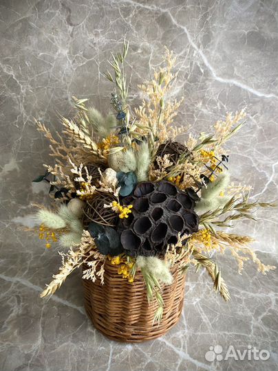 Букет из сухоцветов