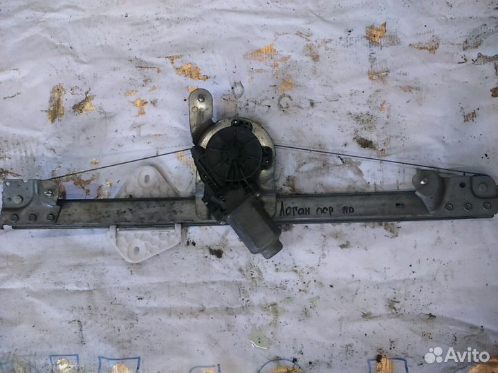 Стеклоподьемник электро передний правый Рено Логан