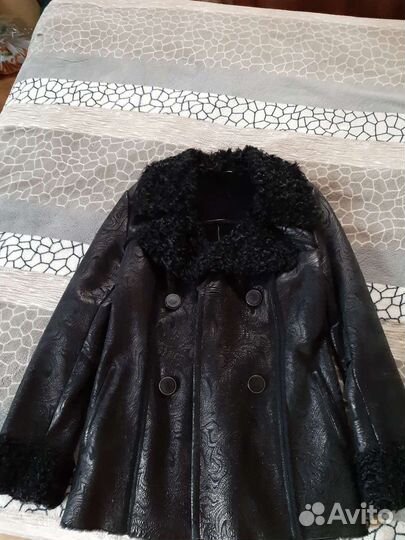 Дубленка натуральная женская 46 48