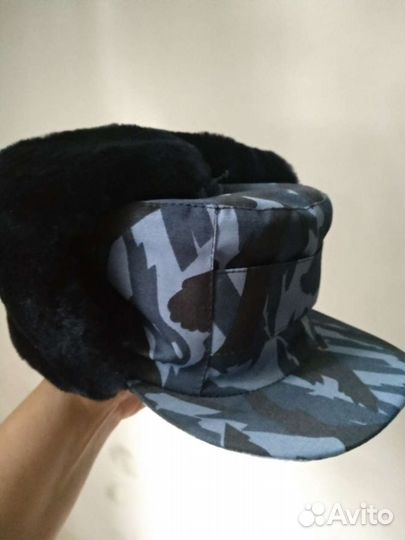 Кепка зимняя натуральный мех