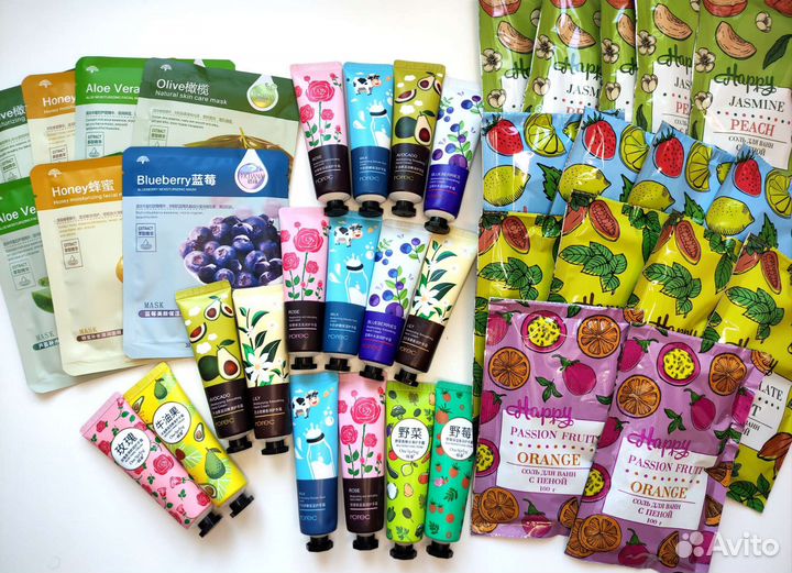 Маска для лица/ крем для рук/соль для ванн с пеной