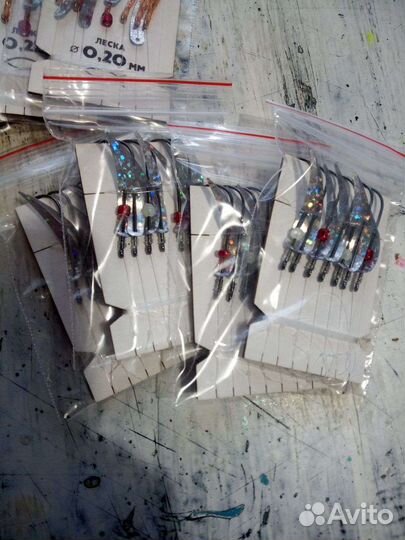 Самодуры (подвески) на селедку / луфаря и др. рыбу