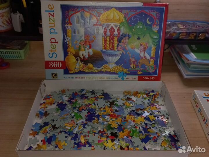 Паззлы разные как новые