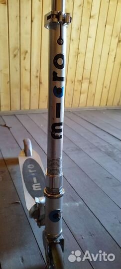 Самокат Micro sprite silver