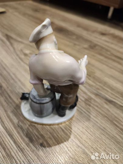 Статуэтка фарфор Повар лфз