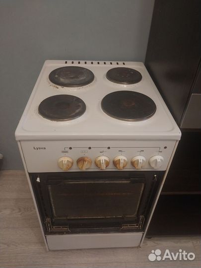 Плита электрическая бу с духовкой