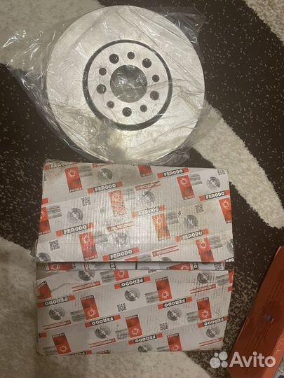 Диски тормозные и колодки