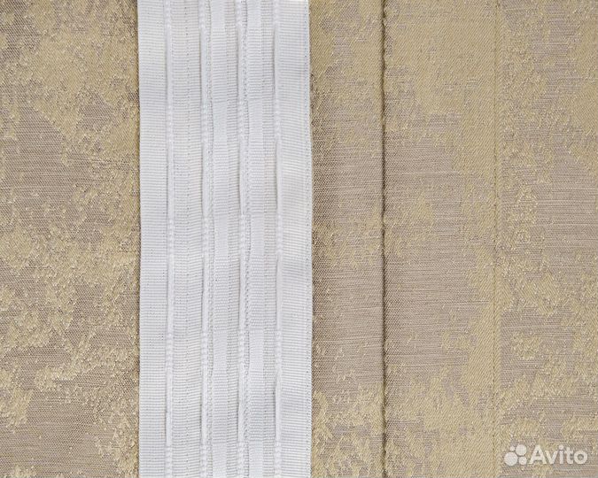 Шторы мрамор Зарина Золото