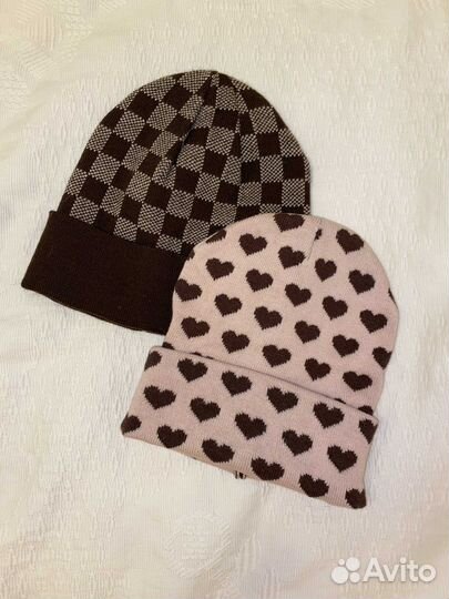 Шапки и варежки для девочки и мальчика