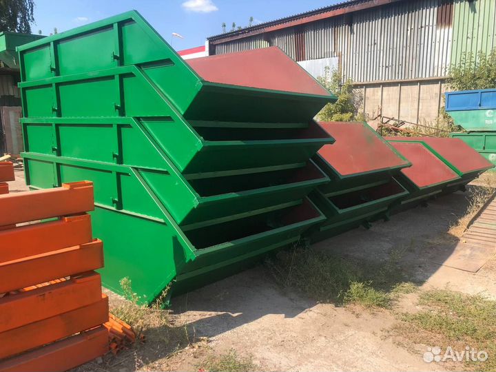 Бункер для мусора 8 m3 мусорный контейнер 2/3 мм
