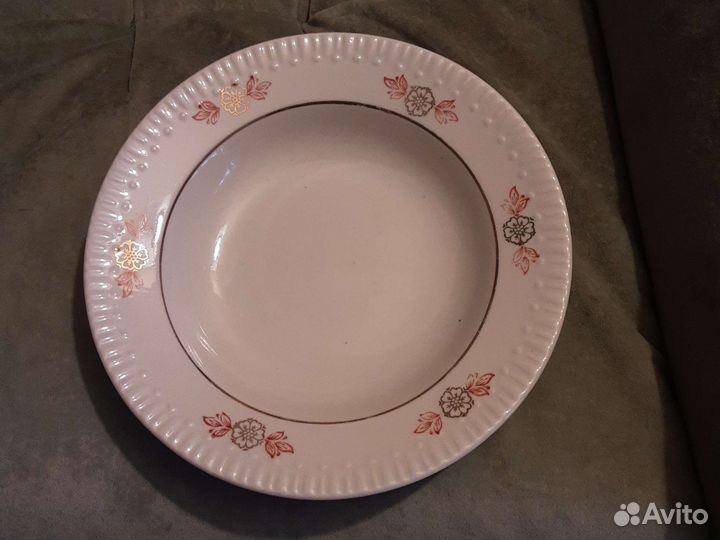 Тарелки суповые 6 шт. Диаметр 20 см