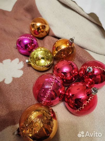 Елочные игрушки СССР