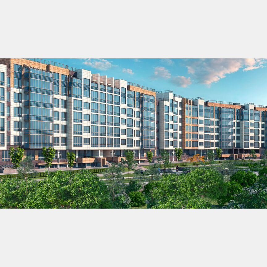 3-к. квартира, 87,8 м², 6/7 эт.