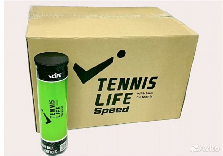 Теннисные мячи Tennis Life speed