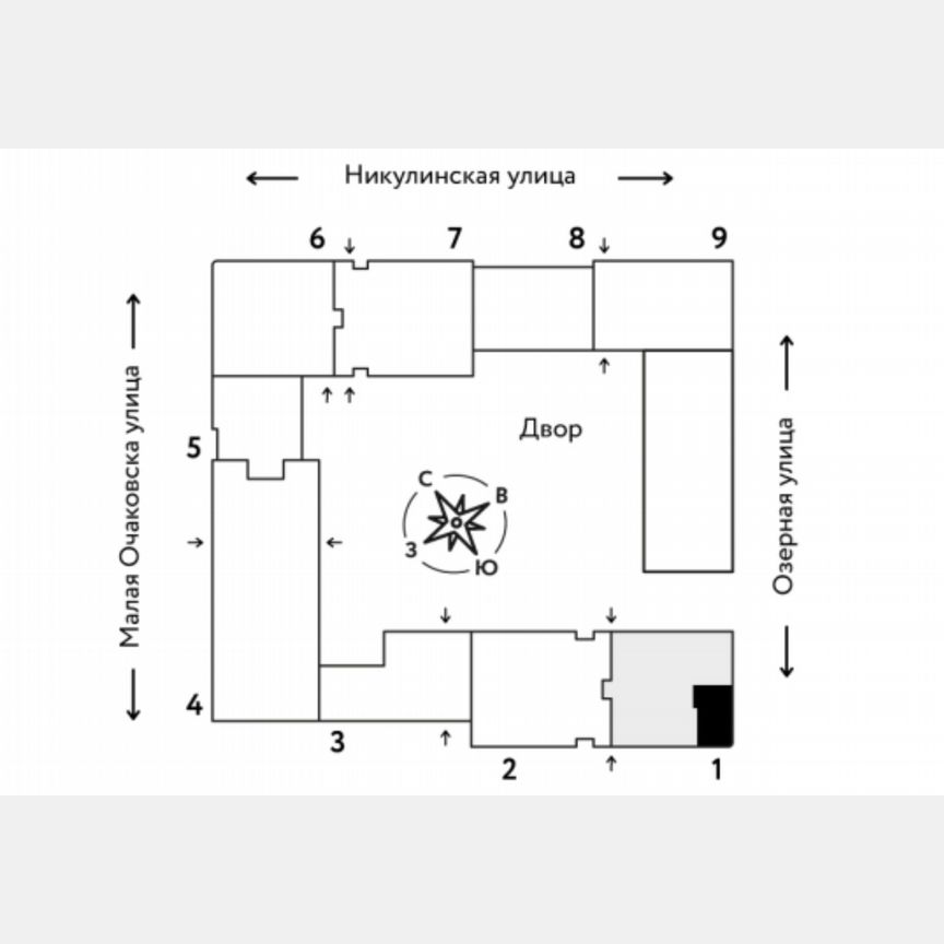 3-к. квартира, 73,2 м², 16/31 эт.