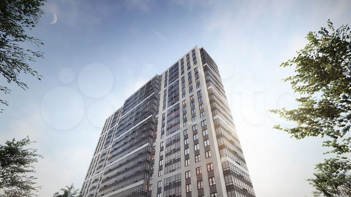 1-к. квартира, 33,1 м², 12/22 эт.