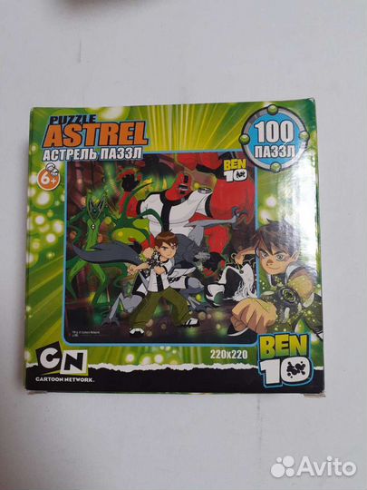 Паззлы для детей Ben10