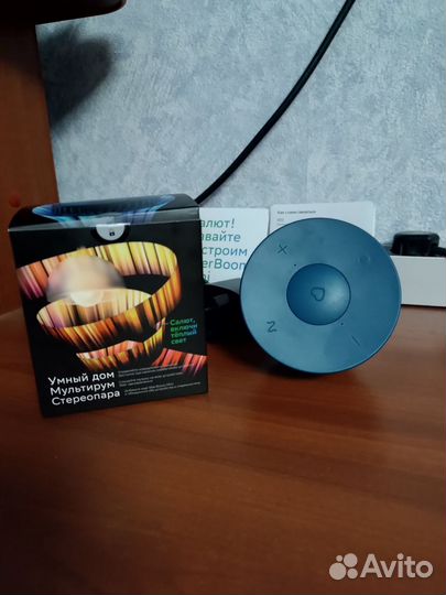 Умная колонка +лампочка