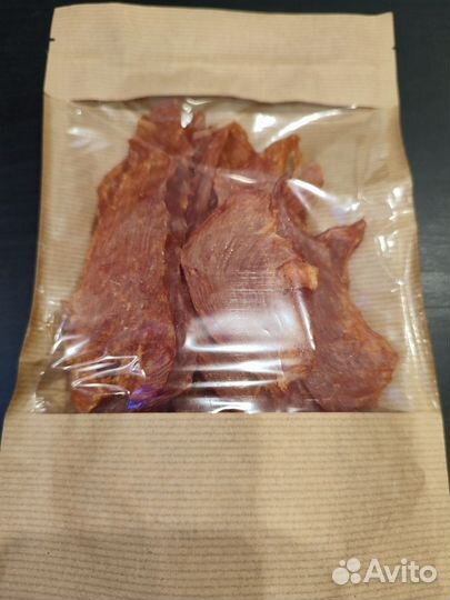 Сушеное мясо курицы джерки