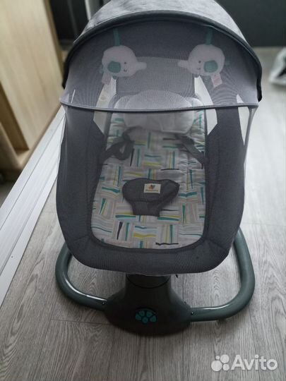 Детские качели шезлонг