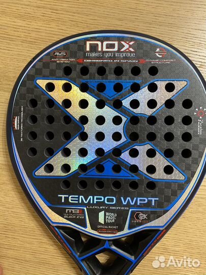 Ракетка для падел Nox Tempo WPT 2022