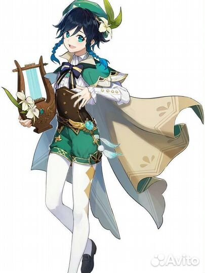 Косплей на Венти genshin impact