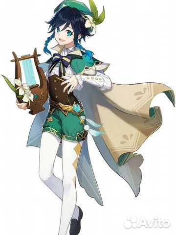 Косплей на Венти genshin impact