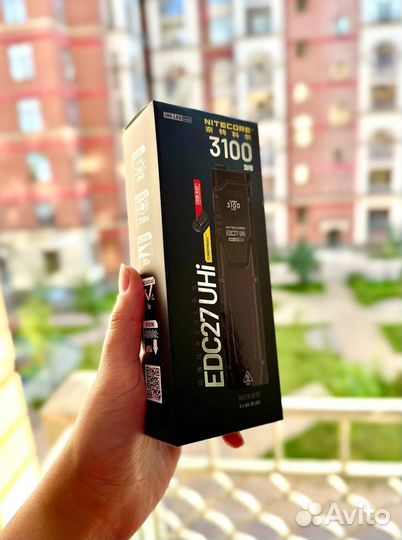 Nitecore EDC27 UHi - обновленная версия на новых с