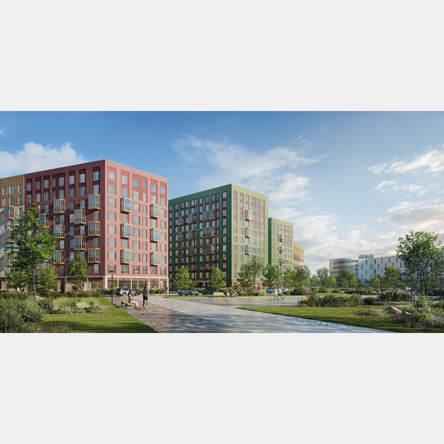 1-к. квартира, 35,1 м², 3/9 эт.