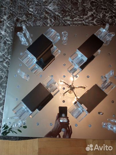 Люстра потолочная бу