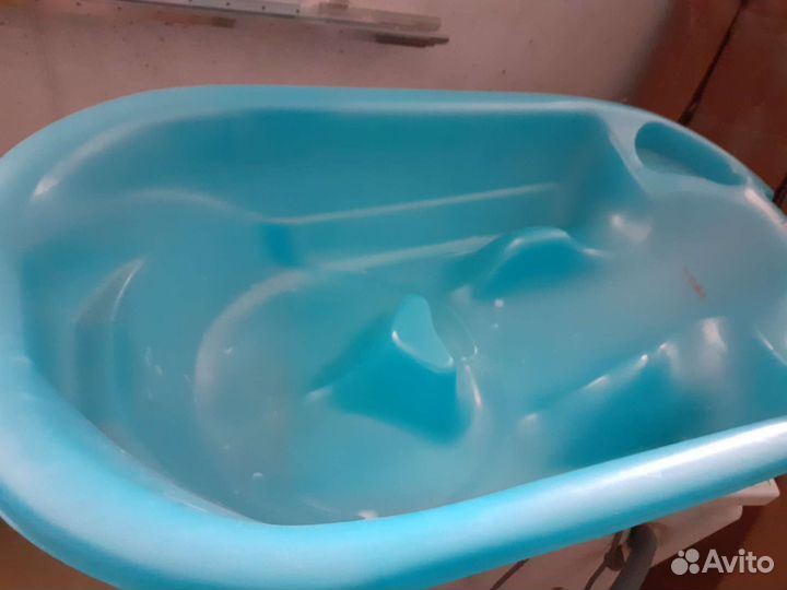 Детская ванночка с горкой