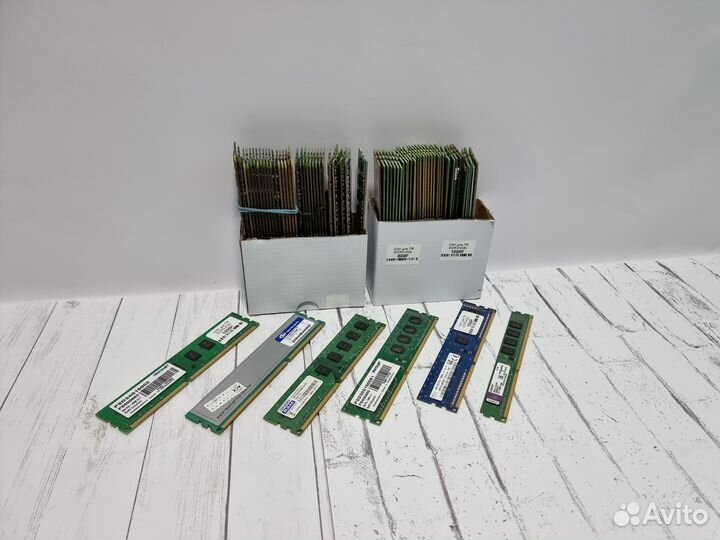 Оперативная память DDR2,DDR3,DDR4 в ассортименте