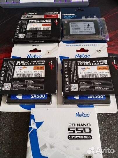 SSD 2TB 1TB 500GB 480GB 240GB 120GB netac Kingston