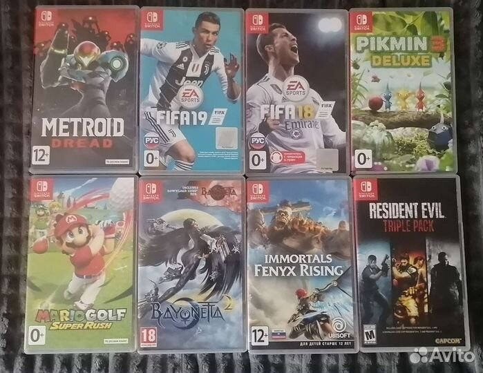 Nintendo Switch Lite и игры