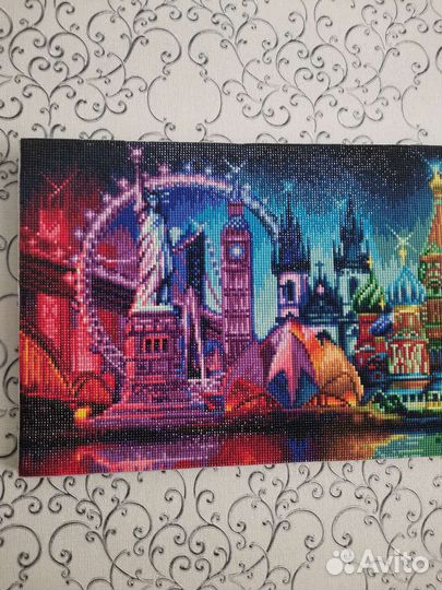 Картина, алмазная мозайка готовая