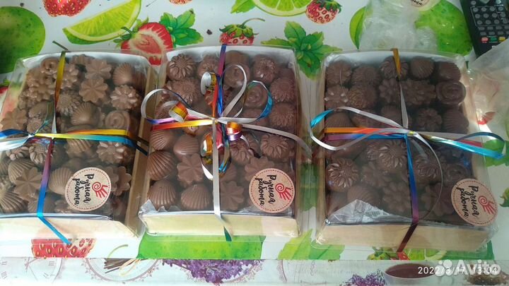 Конфеты из настоящего бельгийского шоколада