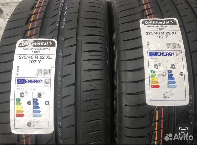 Continental PremiumContact 6 SSR 275/40 R22 107Y