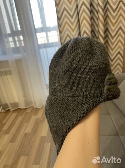 Шапка зимняя женская 100 шерсть